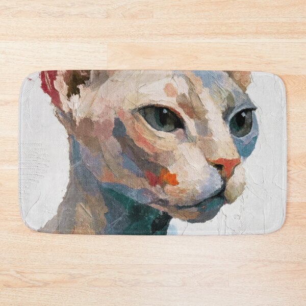 Item preview, Bold Abstract Sphynx Cat designed and sold by caracatita75.