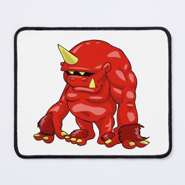 Item preview, Horned beast red designed and sold by Pittstop.