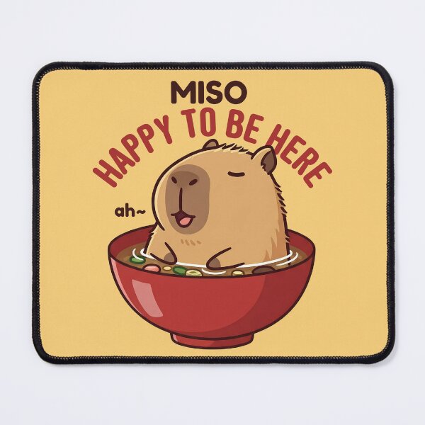 Item preview, Miso Happy To Be Here designed and sold by The magic Yellow bus.