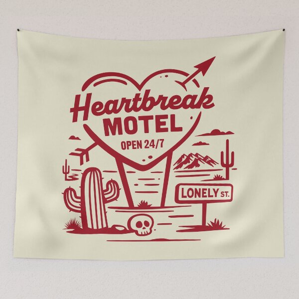 Item preview, Heartbreak Motel designed and sold by PaulSDesign.