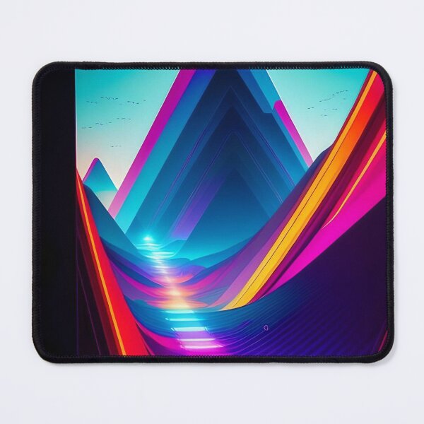Item preview, Neon Geometric Abstract Art designed and sold by Esterlane.
