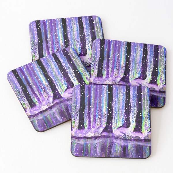 Item preview, Snowy Evening Woods Reflection designed and sold by BreezyZen.