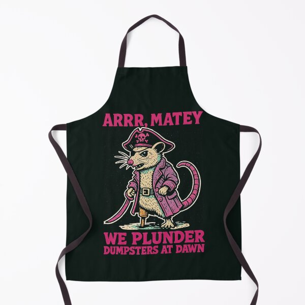Item preview, Pirate Opossum – Dumpster Plundering Crew Funny Retro Design	 designed and sold by Victor Shadehorn.