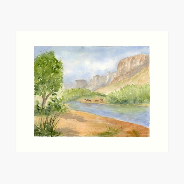 Item preview, Dinosaur National Monument designed and sold by Diane Hall Watercolors.