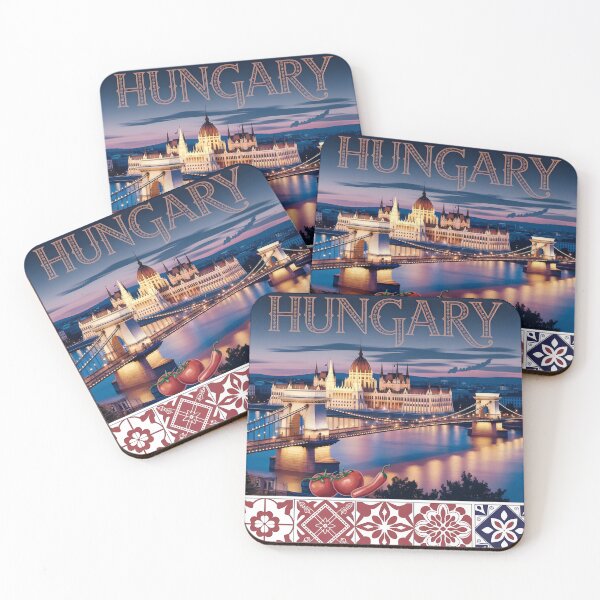 Item preview, Hungary: Romantic Budapest at Dusk designed and sold by LSVart.