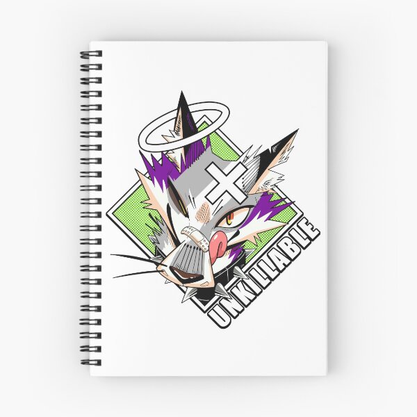 Item preview, Unkillable Fox - Gray Asexual Pride designed and sold by GlazFox.