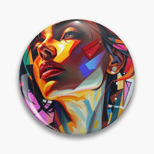 Artikelvorschau, Epische Imperfektion – Flawed beauty in abstract faces, where distortion becomes artistic expression entworfen und verkauft von FotoworldEdel.