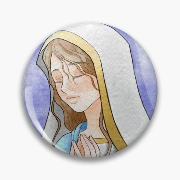 Item preview, Holy Mary designed and sold by Lily Illustratio Fidei.