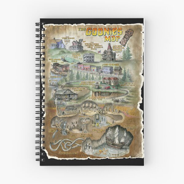 Item preview, Goonies Map designed and sold by natearts.
