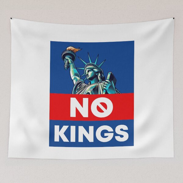 Item preview, No Kings In America - Pro Democracy Protest designed and sold by PixVib.