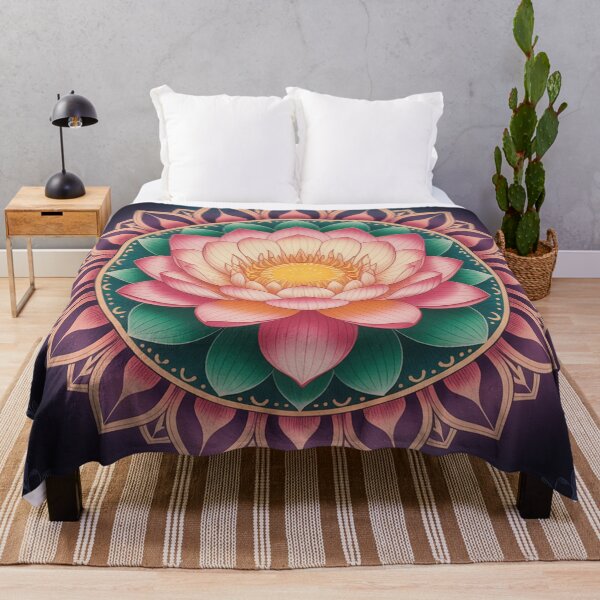 Item preview, mandala with a lotus flower. designed and sold by Lilashakti ⭐️ ⭐️ ⭐️ ⭐️ ⭐️.