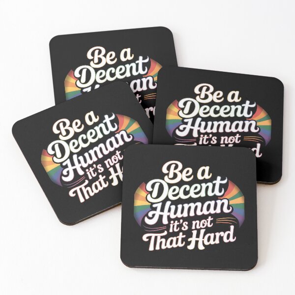 Item preview, Be A Decent Human It`s Not That Hard designed and sold by Redgiant87x.