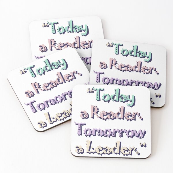 Item preview, Today a reader. Tomorrow a leader. designed and sold by ArtsyExplorer.