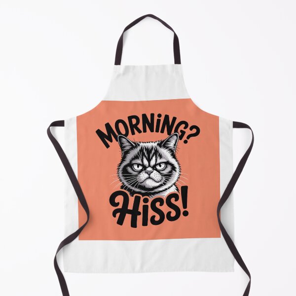 Item preview, Morning Hiss Meme designed and sold by ThreadCultureAU.