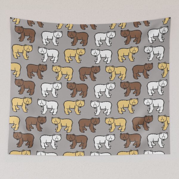 Item preview, Funny bears pattern designed and sold by stavina.