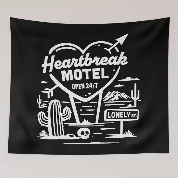 Item preview, Heartbreak Motel designed and sold by PaulSDesign.