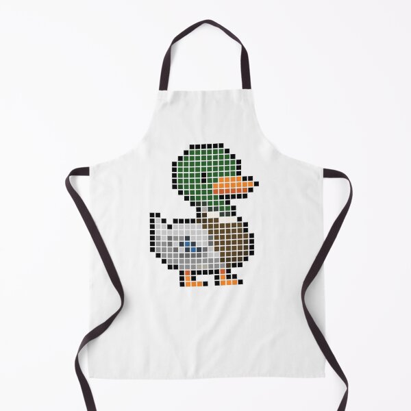 Item preview, Pixeled duck (male) designed and sold by Brain Fart Buffet.