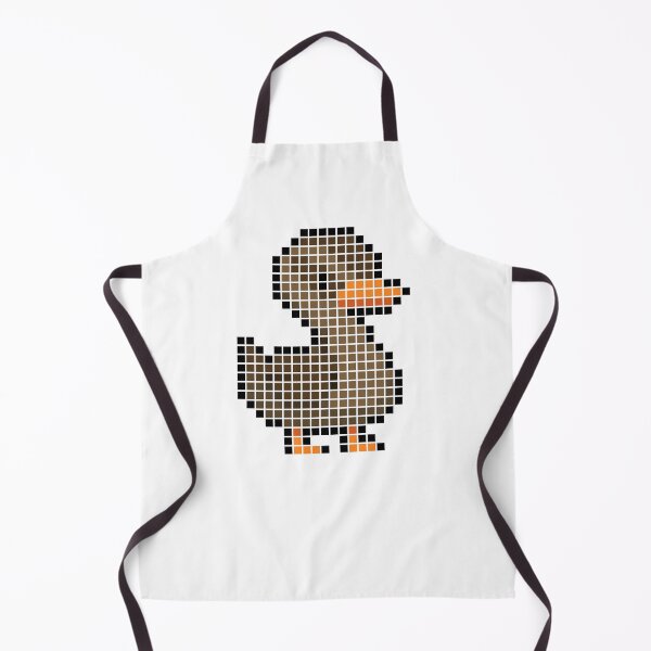 Item preview, Pixeled duck (female) designed and sold by Brain Fart Buffet.