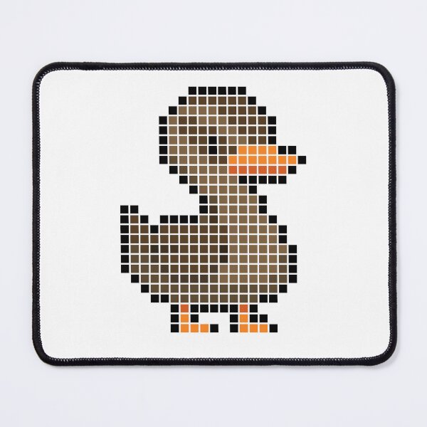 Item preview, Pixeled duck (female) designed and sold by Brain Fart Buffet.