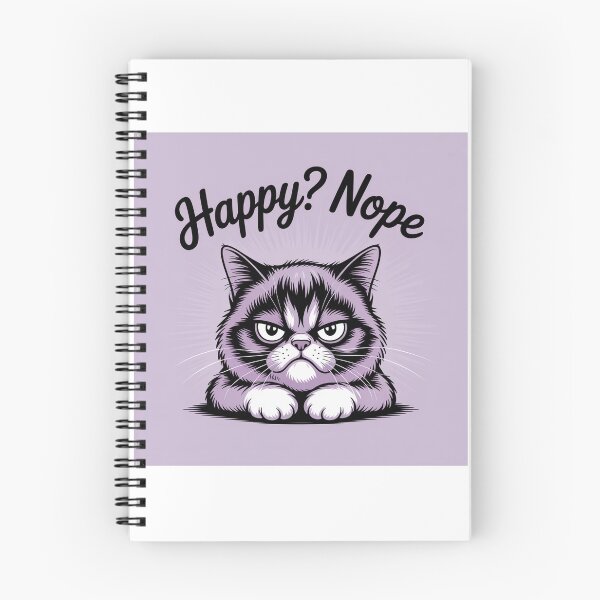 Item preview, Happy? Nope Meme designed and sold by ThreadCultureAU.
