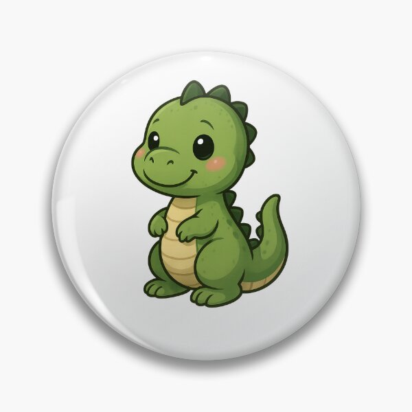 Item preview, 1. "Cute Baby Dino – Smiling Green T-Rex" designed and sold by CrisC00l.