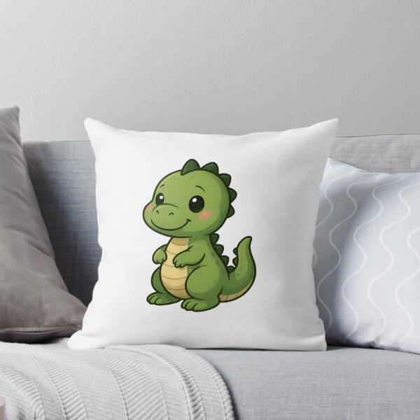 Item preview, 1. "Cute Baby Dino – Smiling Green T-Rex" designed and sold by CrisC00l.