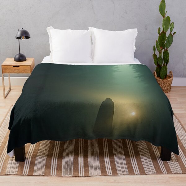 Item preview, Mystic Wanderer - Cloaked Figure in Foggy Woods designed and sold by VA Design.