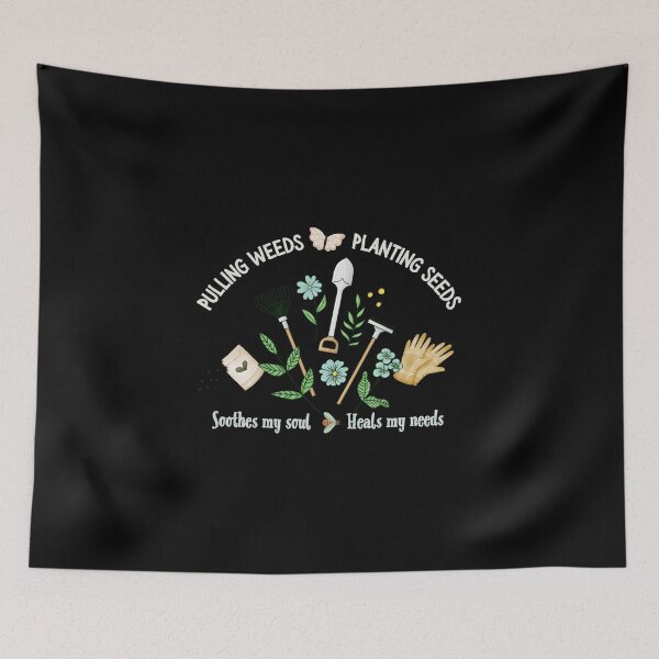 Item preview, Happy Gardener | Gardening Quote designed and sold by SunandShade.