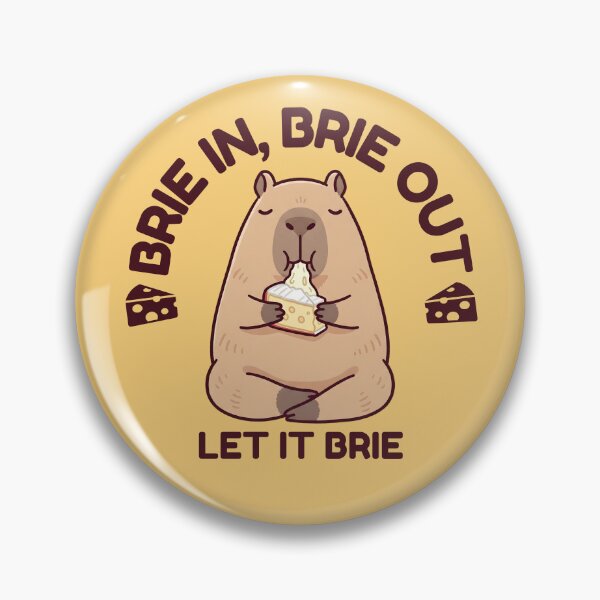 Item preview, Brie In. Brie Out. Let It Brie designed and sold by The magic  Yellow bus.