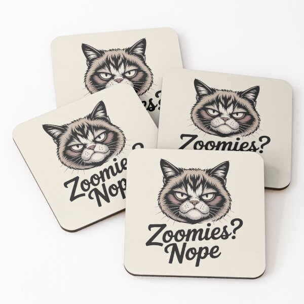 Item preview, Zoomies Nope Meme designed and sold by ThreadCultureAU.