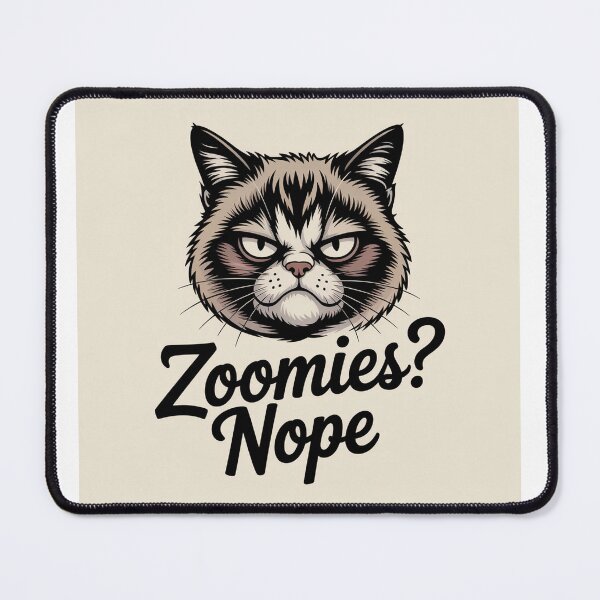 Item preview, Zoomies Nope Meme designed and sold by ThreadCultureAU.