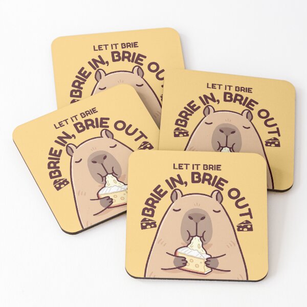 Item preview, Brie In. Brie Out. Let It Brie designed and sold by The magic  Yellow bus.