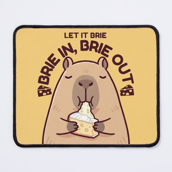 Item preview, Brie In. Brie Out. Let It Brie designed and sold by The magic  Yellow bus.
