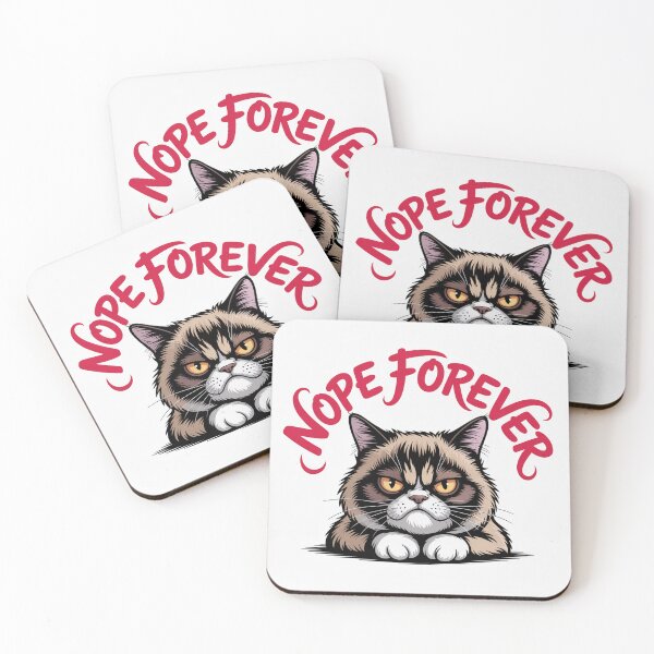 Item preview, Nope Forever Meme designed and sold by ThreadCultureAU.