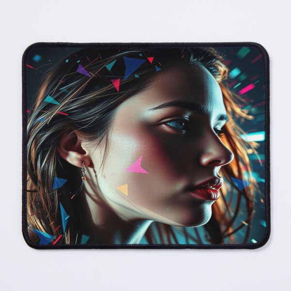 Item preview, Epic imperfection – Flawed beauty in abstract faces, where distortion becomes artistic expression designed and sold by FotoworldEdel.