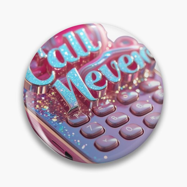 Item preview, Call Me Never– Y2K Flip Phone Sticker designed and sold by Victoriella-v.