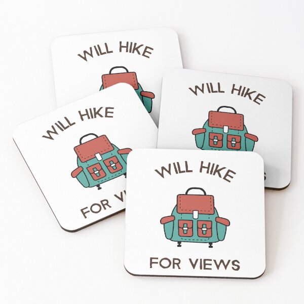 Item preview, Will Hike For Views designed and sold by Lizzie's Corner.