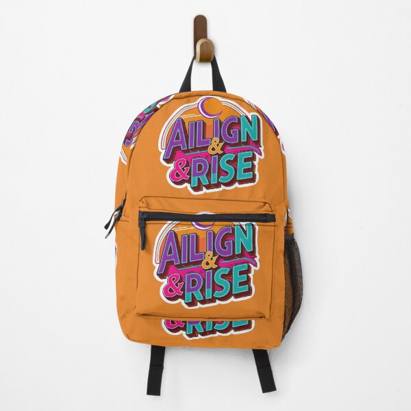Item preview, ALIGN & RISE – Retro Spiritual Power Sticker designed and sold by BukJus.