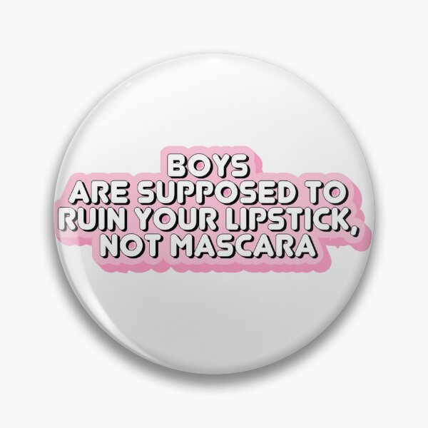 Item preview, Ruin Your Lipstick Not Mascara designed and sold by Noxies.