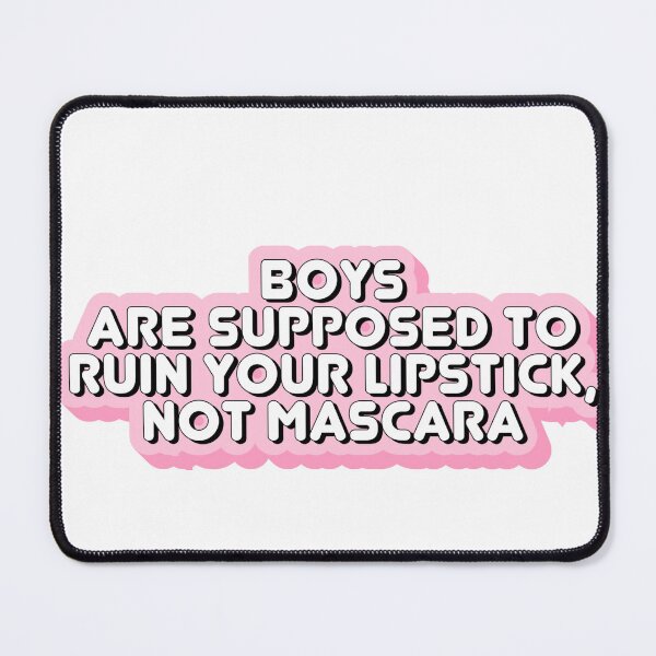 Item preview, Ruin Your Lipstick Not Mascara designed and sold by Noxies.