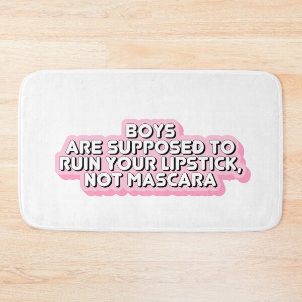 Item preview, Ruin Your Lipstick Not Mascara designed and sold by Noxies.