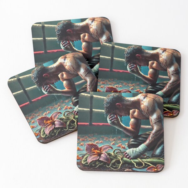 Item preview, Boxing match: Plant demons versus boxer designed and sold by _RudeMango.