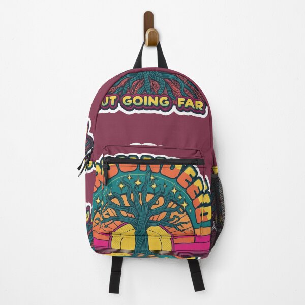 Item preview, GROUNDED, BUT GOING FAR – Retro Spiritual Growth Sticker designed and sold by BukJus.