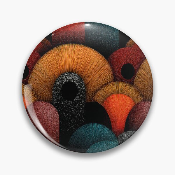 Item preview, Abstract Textural Arches & Fans – Vibrant Modern Digital ArtAbstract Textural Arches & Fans – Vibrant Modern Digital Ar designed and sold by The Art Morpher.