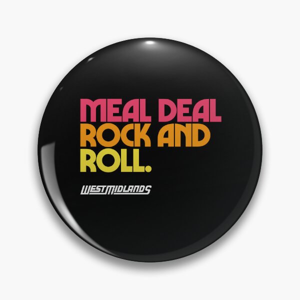 Item preview, West Midlands Meal Deal Rock and Roll (In Colour) designed and sold by West Midlands Church of Merch.