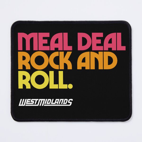 Item preview, West Midlands Meal Deal Rock and Roll (In Colour) designed and sold by West Midlands Church of Merch.