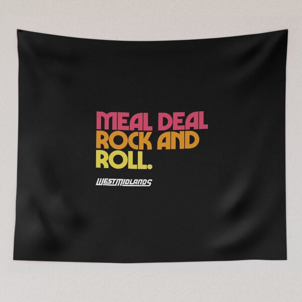 Item preview, West Midlands Meal Deal Rock and Roll (In Colour) designed and sold by West Midlands Church of Merch.