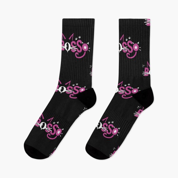 Item preview, Bossy Cat – Cute Glitter Kitty For Sassy Cat Lovers designed and sold by ViktoonShirts.