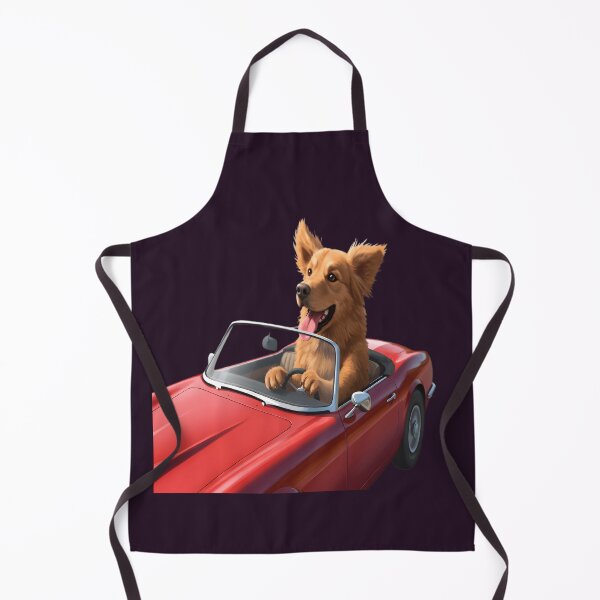 Item preview, Golden Retriever Taking the Wheel designed and sold by Danivique.