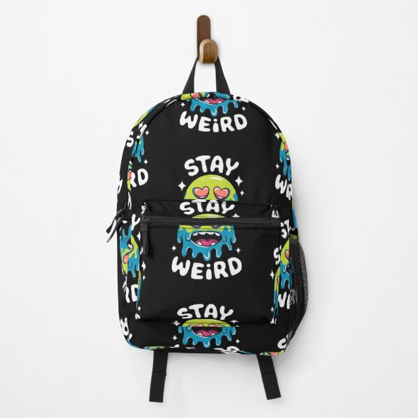 Item preview, Stay Weird Funny Positive Quote Monster Art For Unique Vibes designed and sold by ViktoonShirts.